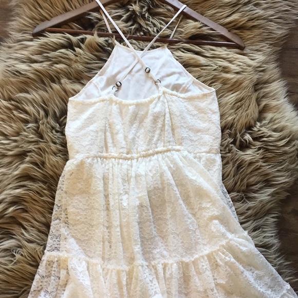 White Lace Abercrombie and fitch dress - Picture 8 of 9